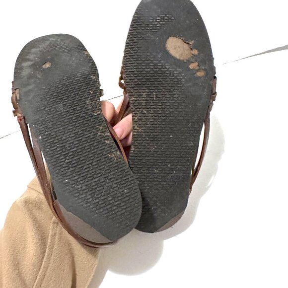 Nisolo Huaraches - Women's 9 - Brandy Colour - Used Condition - Picture 3 of 4